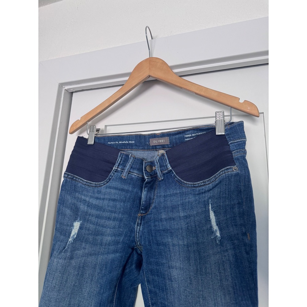 DL1961 Emma Maternity Instasculpt SkinnyJeans Blue Size 26 - Picture 6 of 7